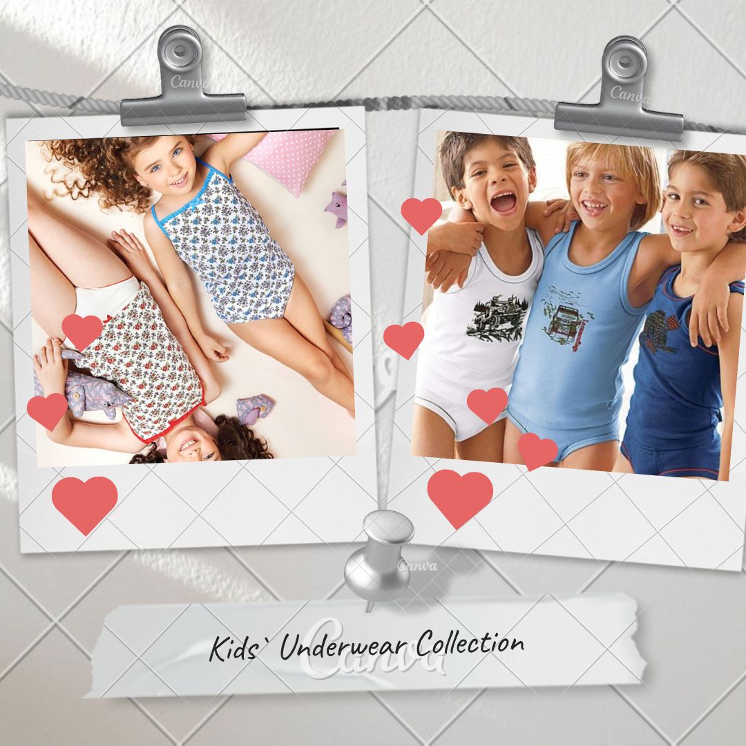  Kids` Underwear Collection