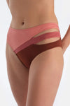 Brown High Waist Bikini Bottom