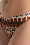 Brown Low Waist Bikini Bottom