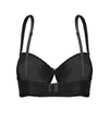 Black Push-up B cup bra