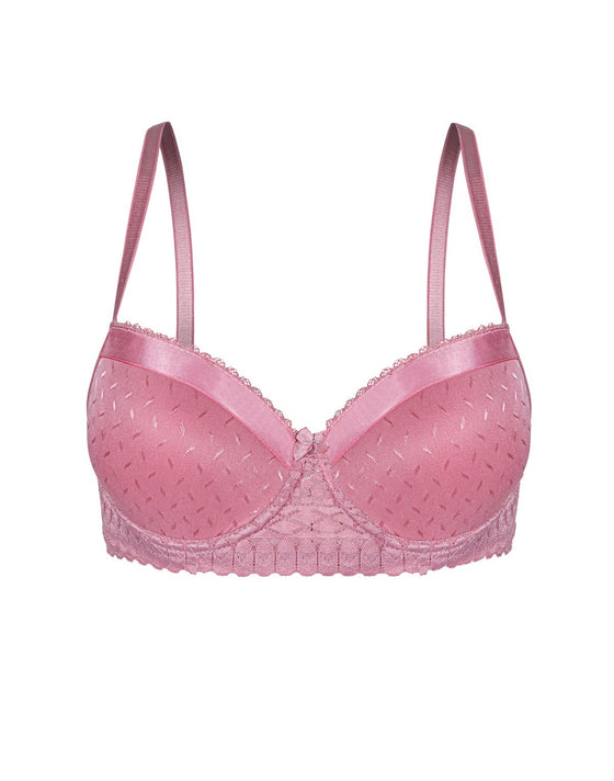 Non-push-up B cup bra