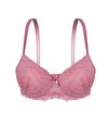 Push-up pink color bra