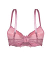 Push-up pink color bra