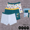 3-PACK COTTON BOXER BRIEFS FOR BOYS