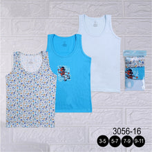  3-PACK SET BOYS' TANK UNDERSHIRT