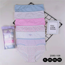  7-pack plus size cotton panties